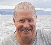 Richard Staines on Lake Taupo